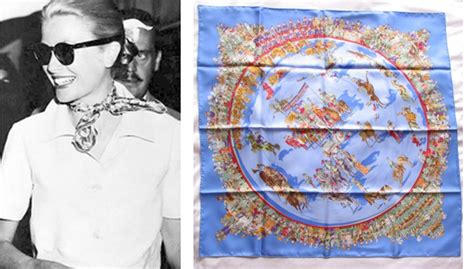 grace kelly hermes scarf|hermes scarf handbags.